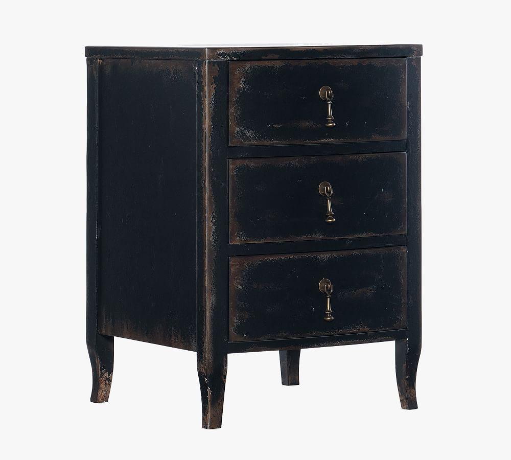 Blandy Rustic Heirloom 3-Drawer Nightstand