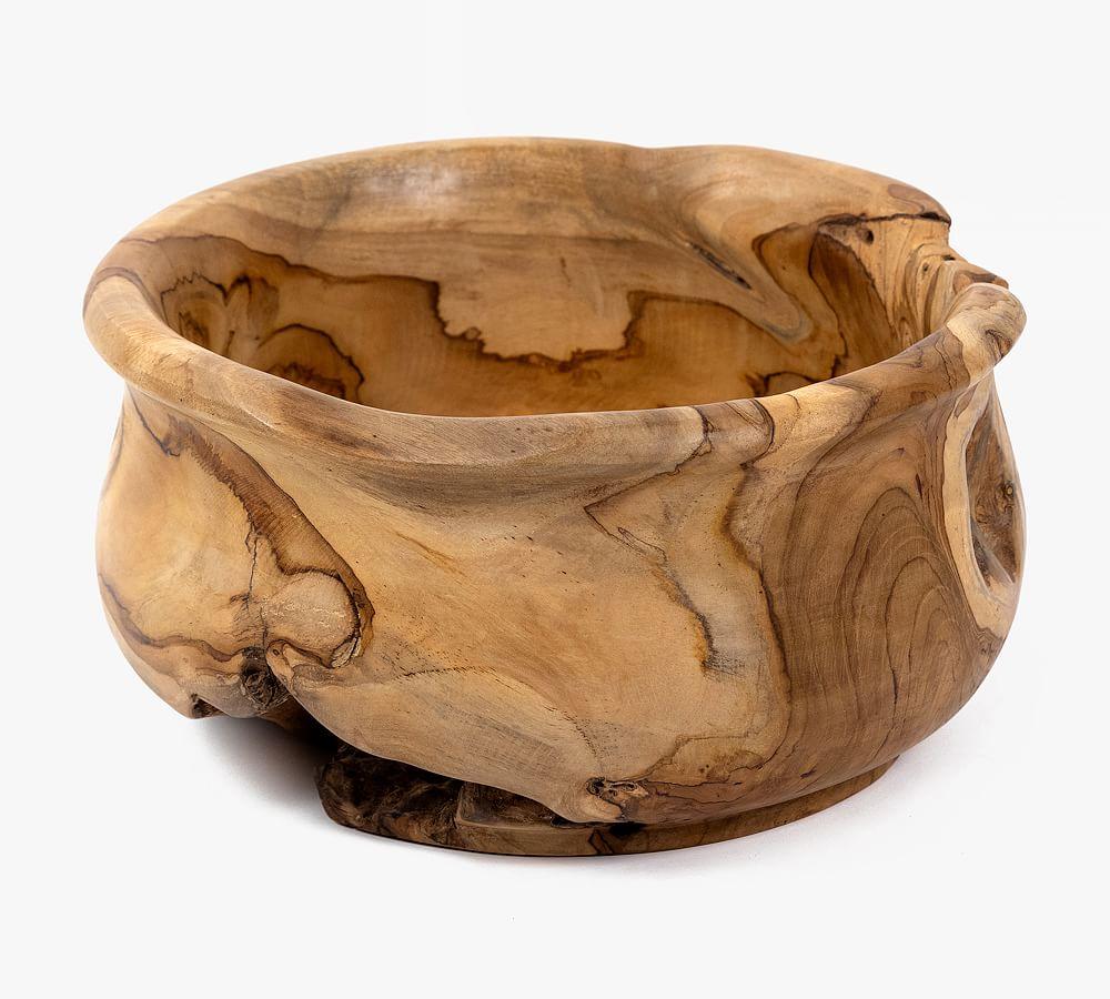 Teak Outdoor Bowl