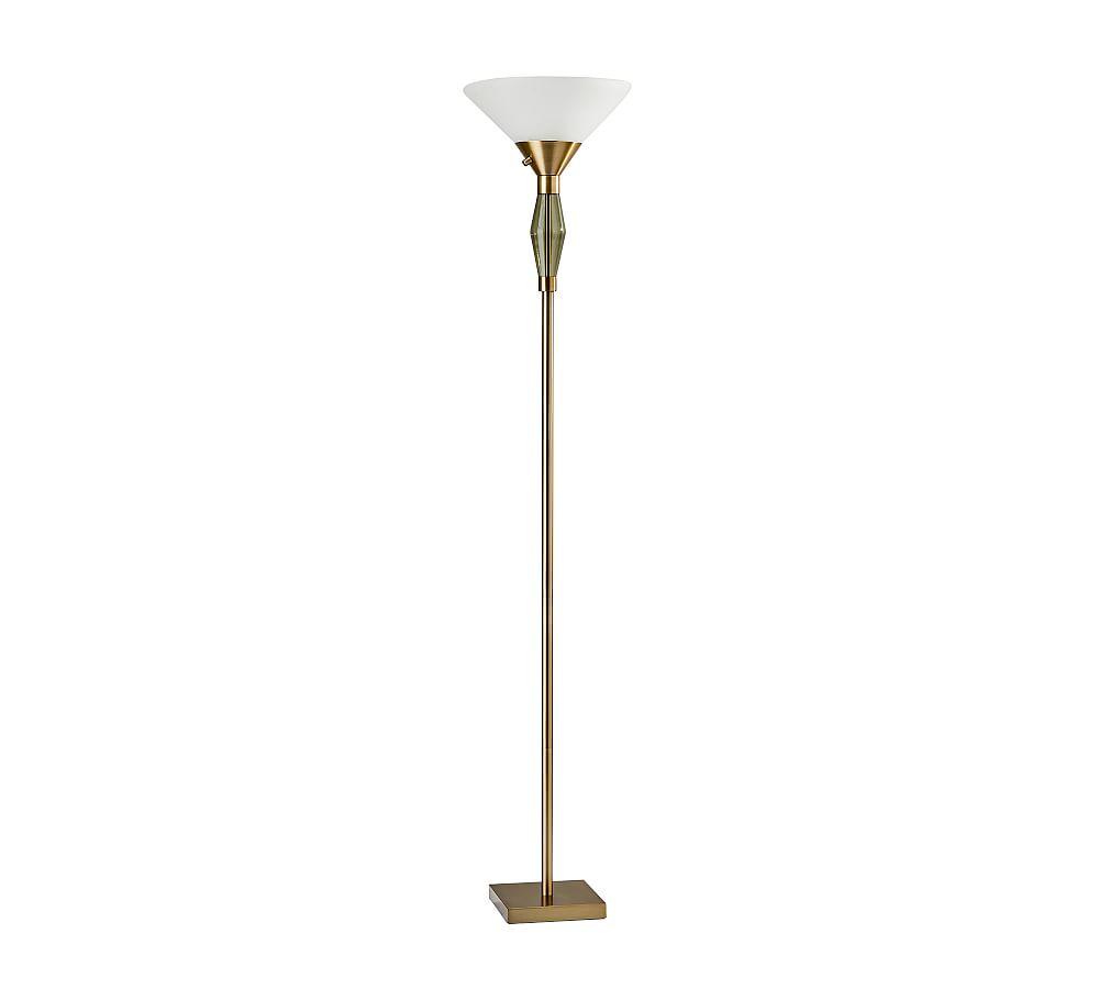 Clyde Torchiere Floor Lamp (71")