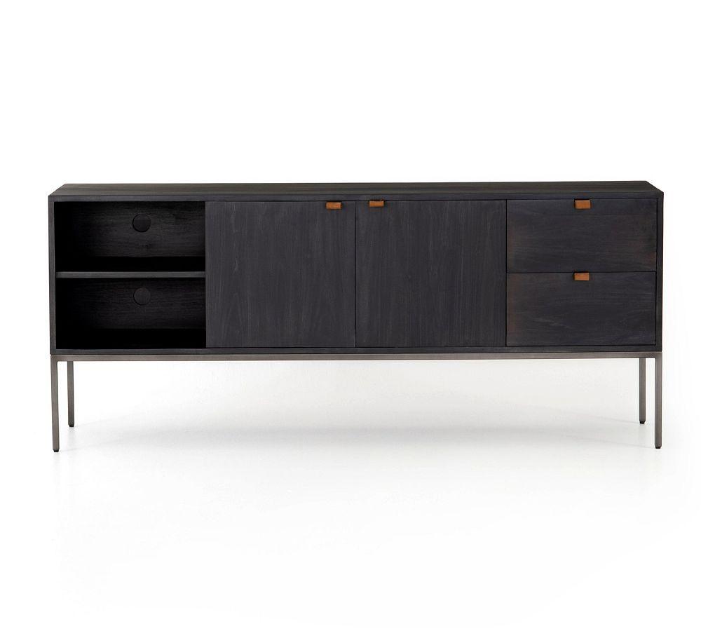 Rosamonde Media Console - Black