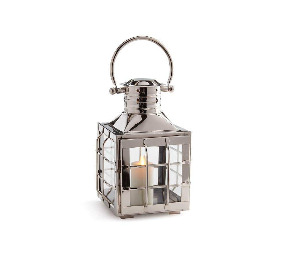 Maritime Stainless Steel Outdoor Lantern Candle Holders