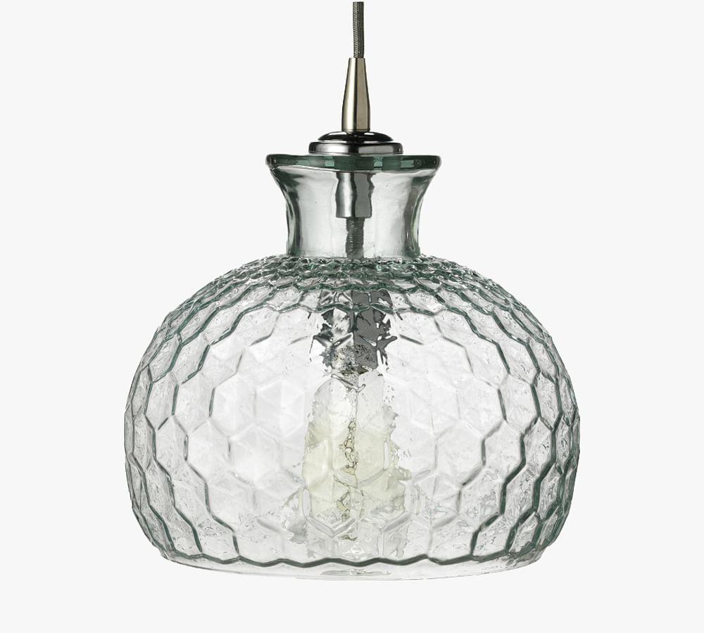 Jamie Young Clark Mini Clear Glass Pendant Light