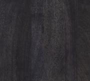 Clarita 65'' Black Mango and Natural Cane Home Office Desk