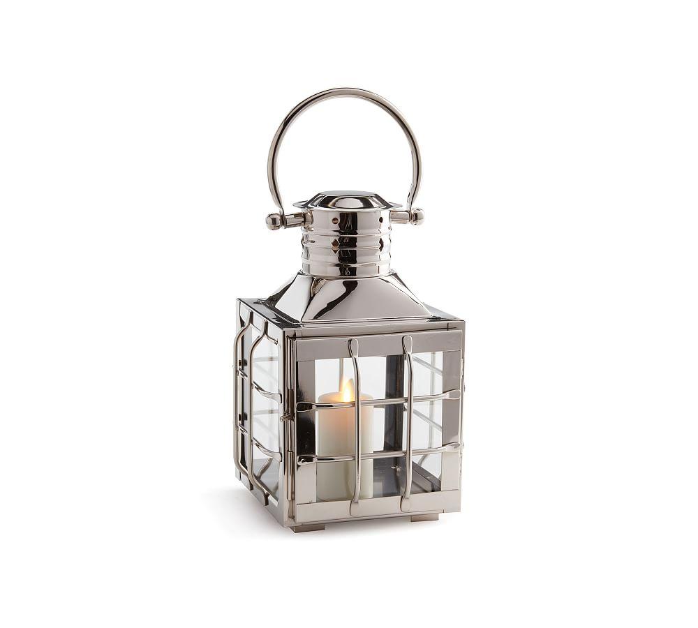 Maritime Stainless Steel Outdoor Lantern Candleholders