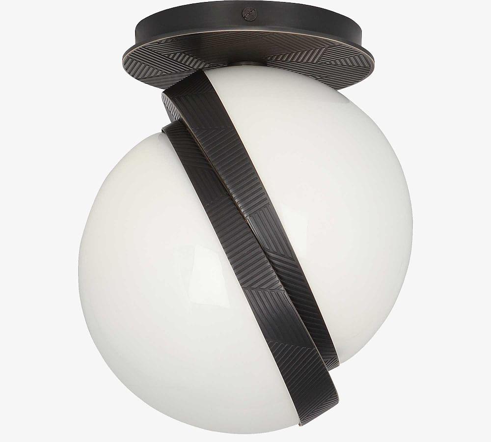 Deane Glass Globe Flush Mount (7")