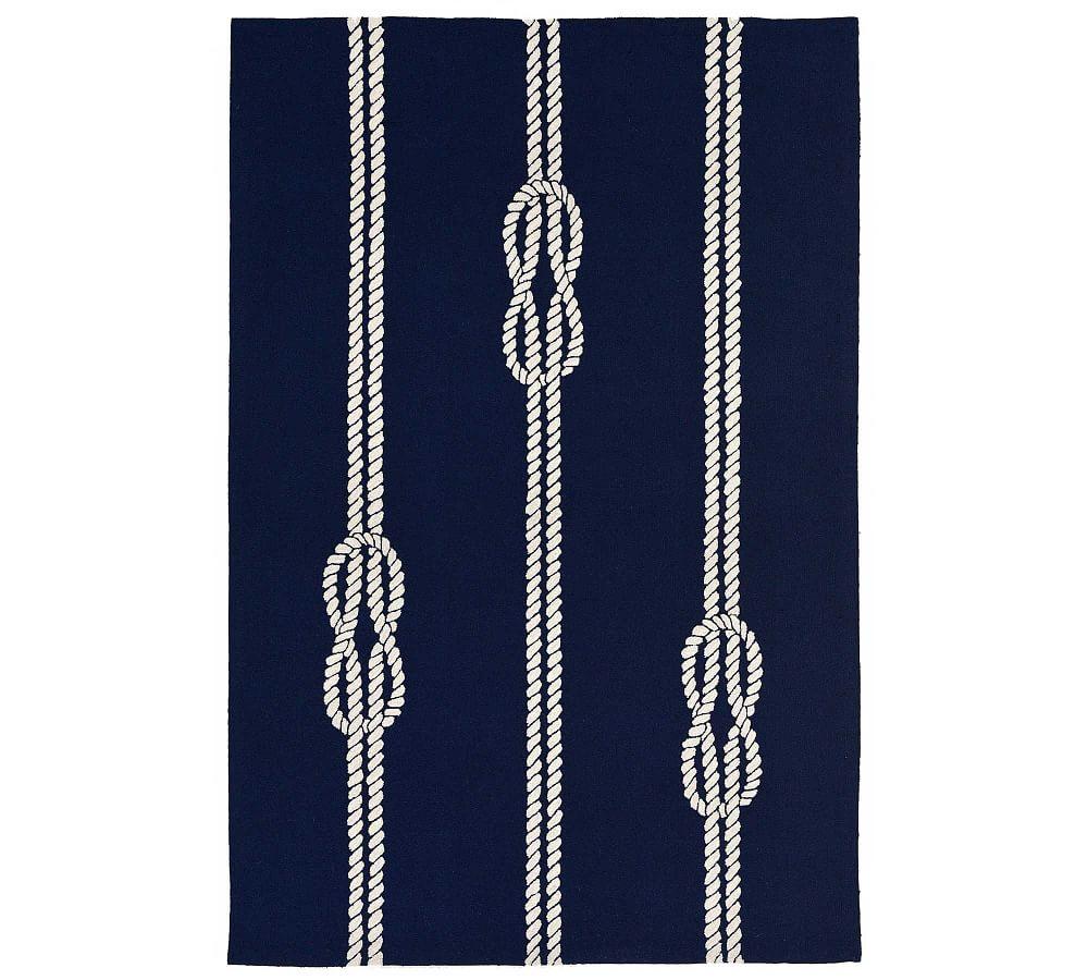 Nautical Rope Outdoor Rug