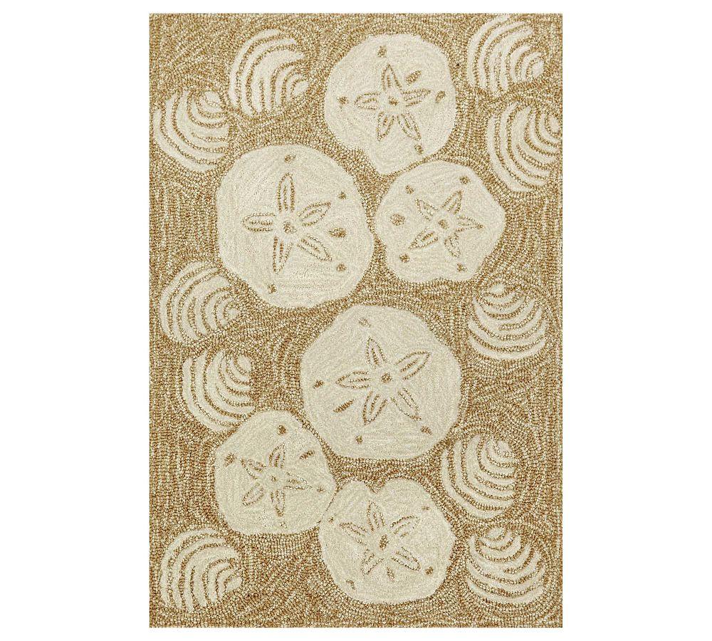 Seashell Hand-Tufted Outdoor Rug