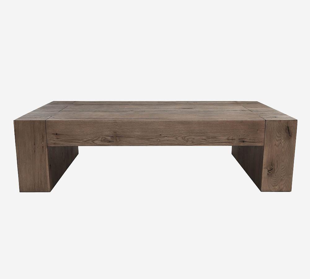 Raymond 60" Brown Reclaimed Wood Coffee Table