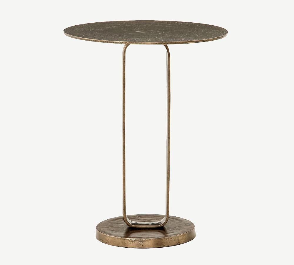 Alethea Indoor / Outdoor Side Table - Aged Bronze