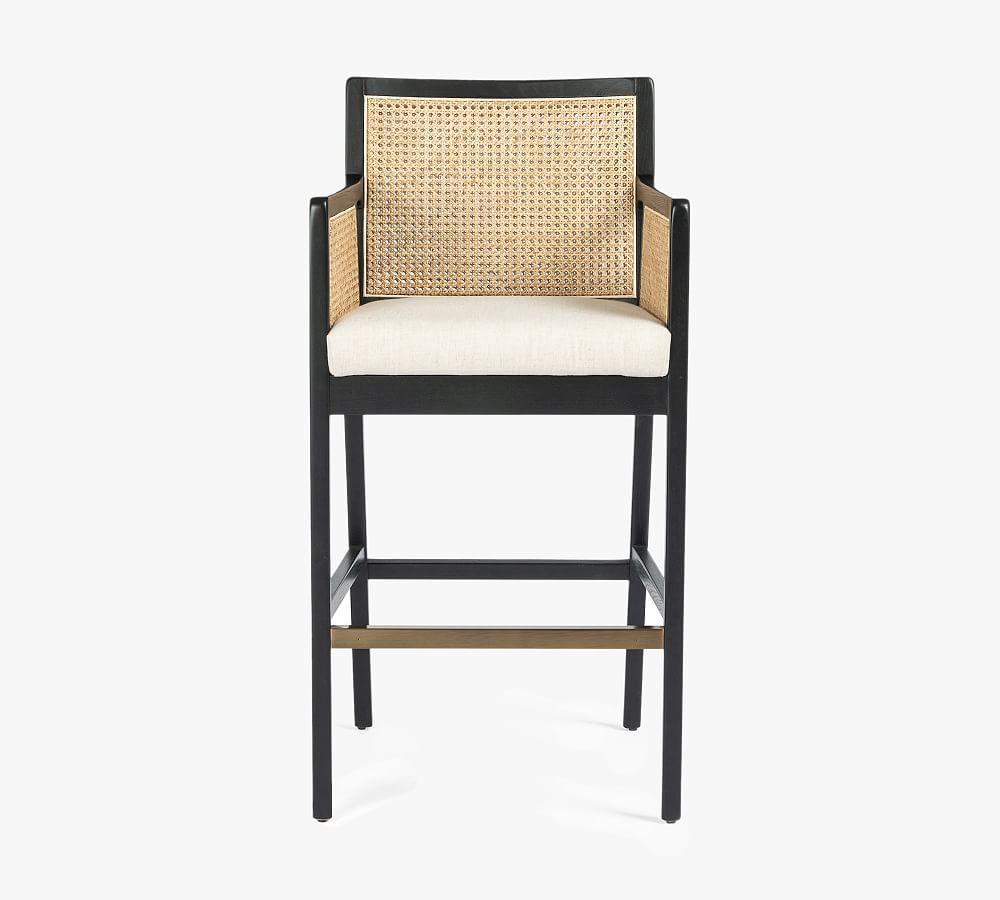 Jeni Bar and Counter Stool - Black / Bar
