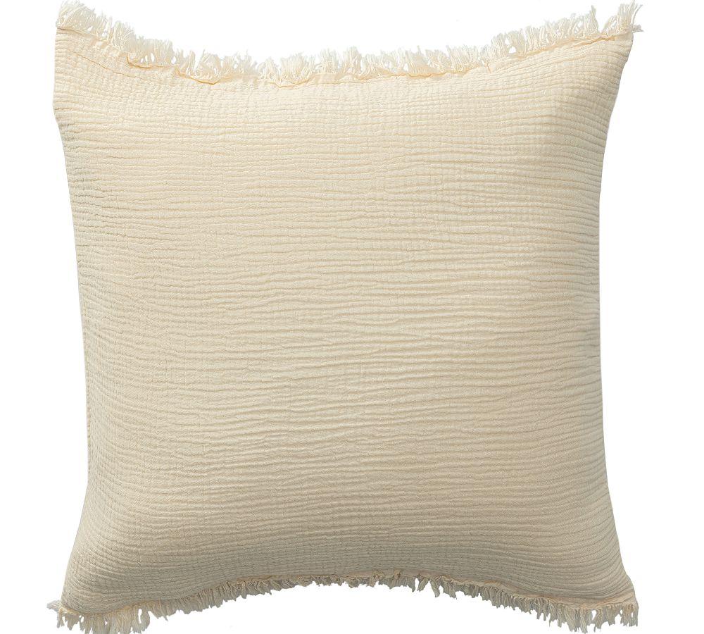Turkish Cotton Fringe Pillow