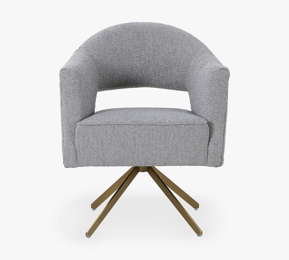 Alta Upholstered Swivel Desk Chair