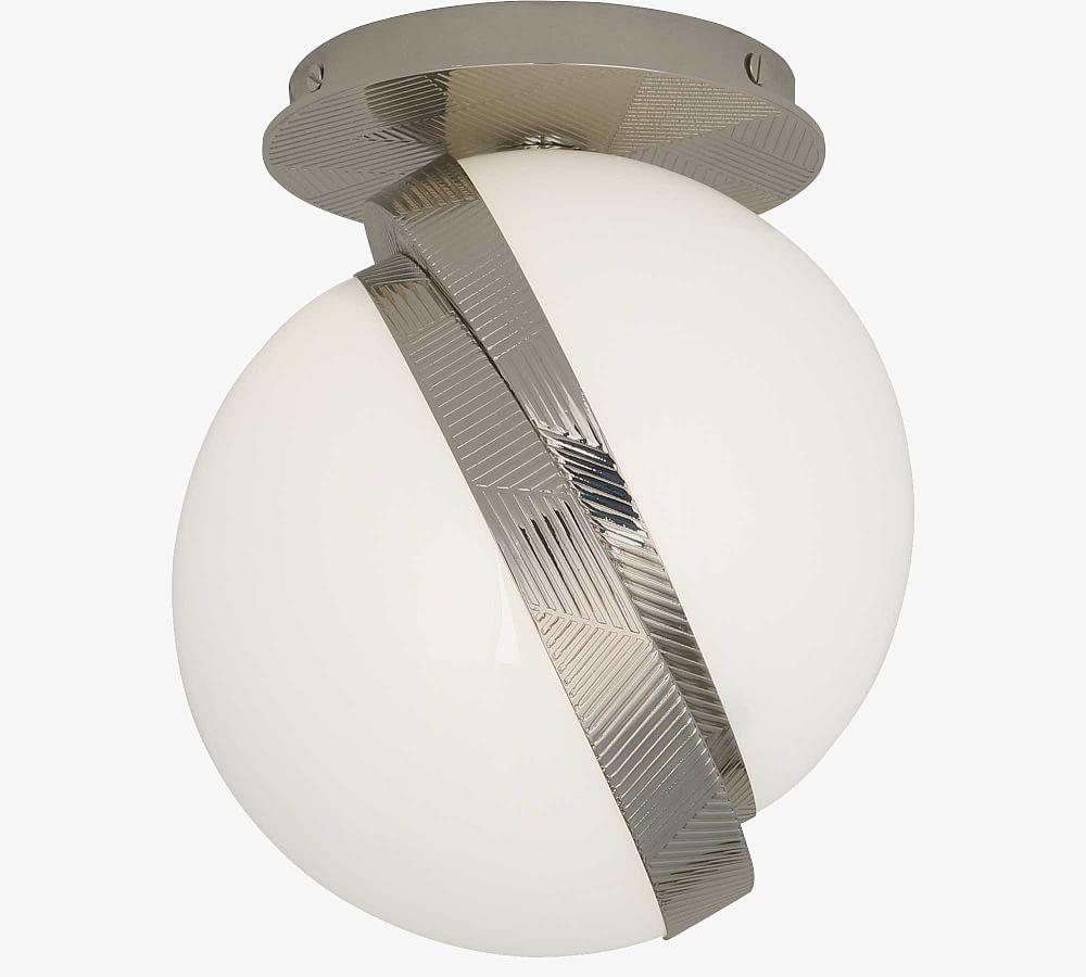 Deane Glass Globe Flush Mount (7")