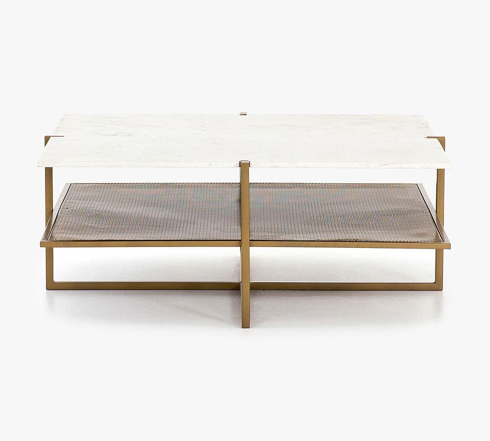 Hyla Square Marble Coffee Table (41")