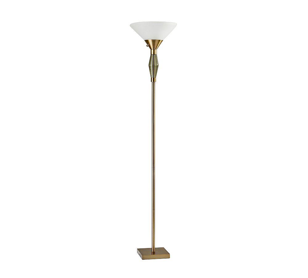 Clyde Torchiere Floor Lamp (71")