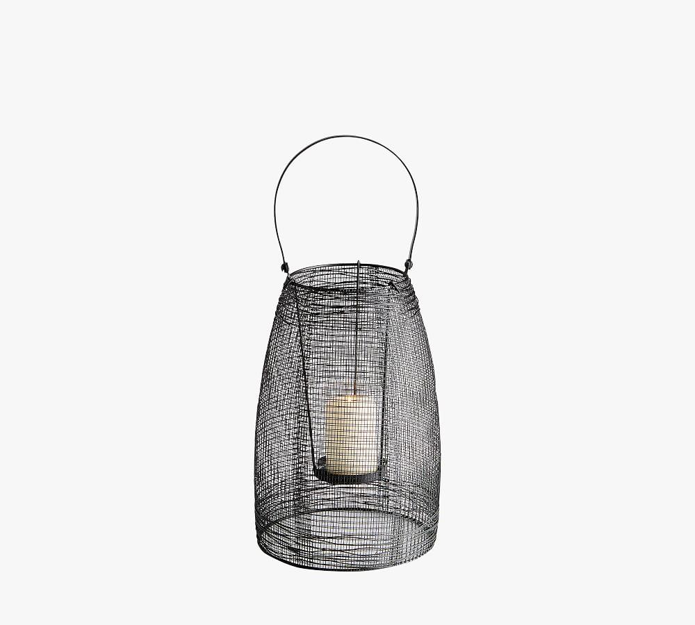 Kyleigh Iron Lantern With Handle