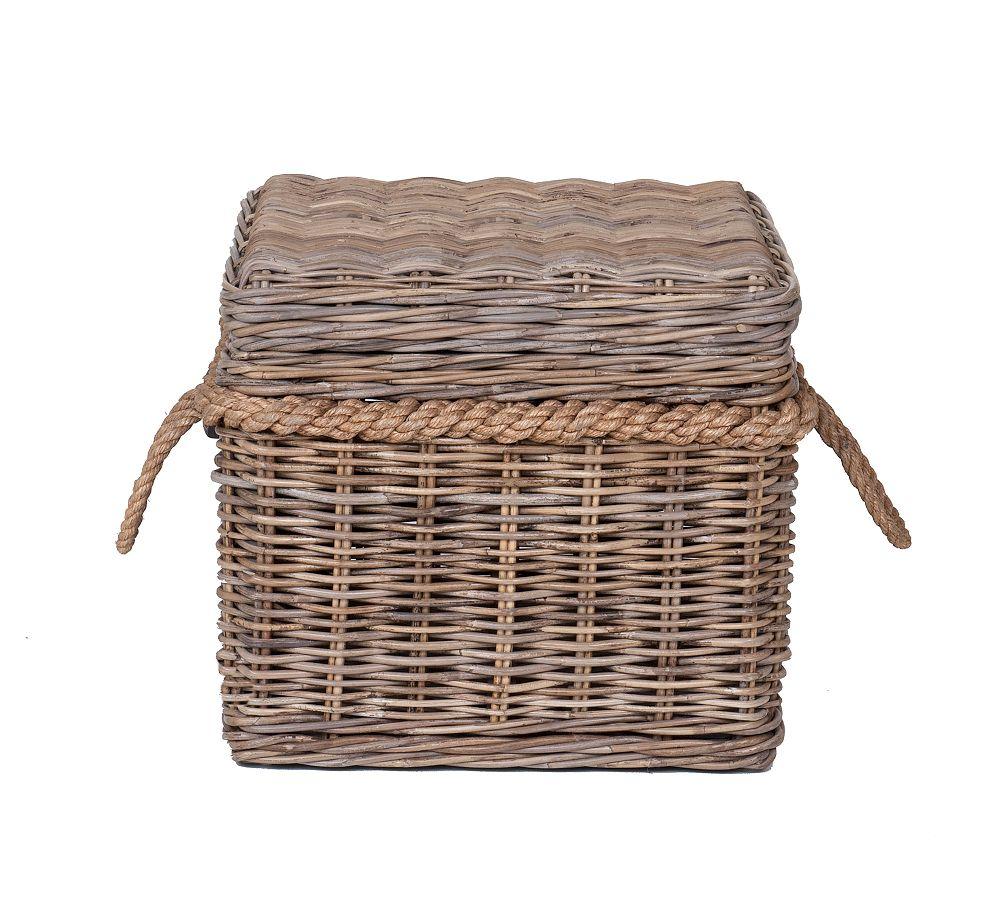 Rattan Storage Cube