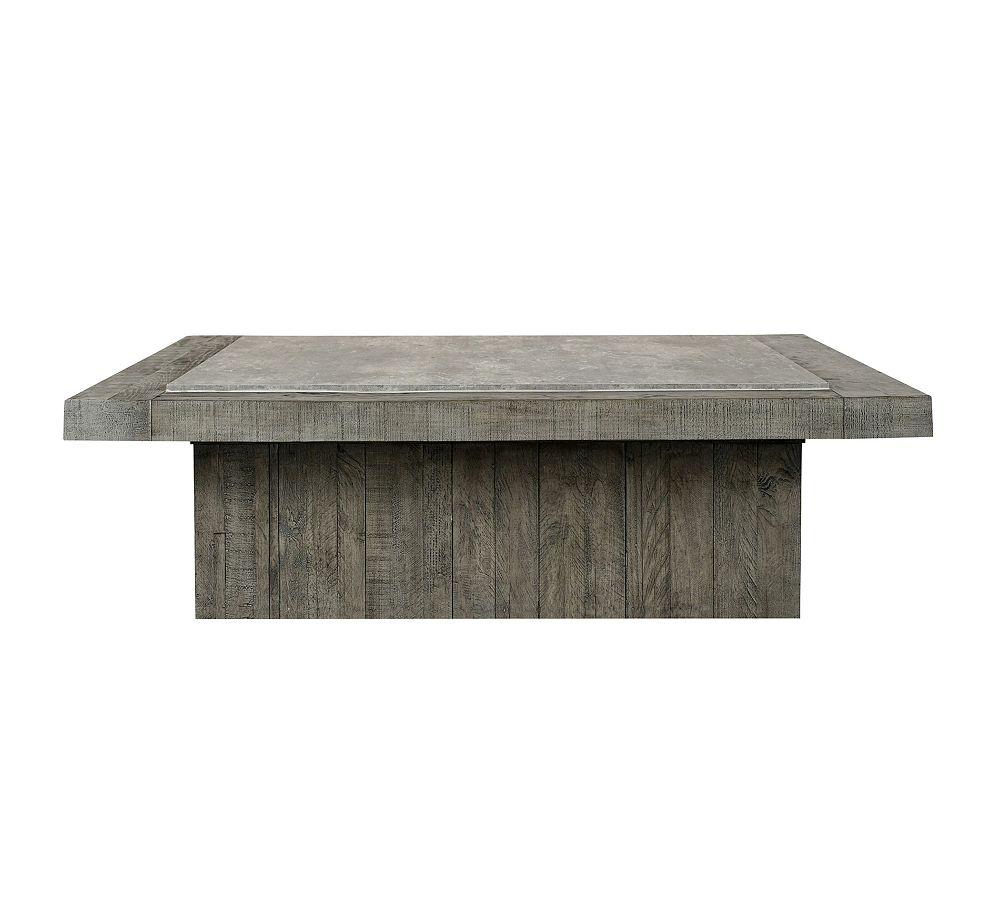 Edin Rectangular Reclaimed Wood Coffee Table (60")