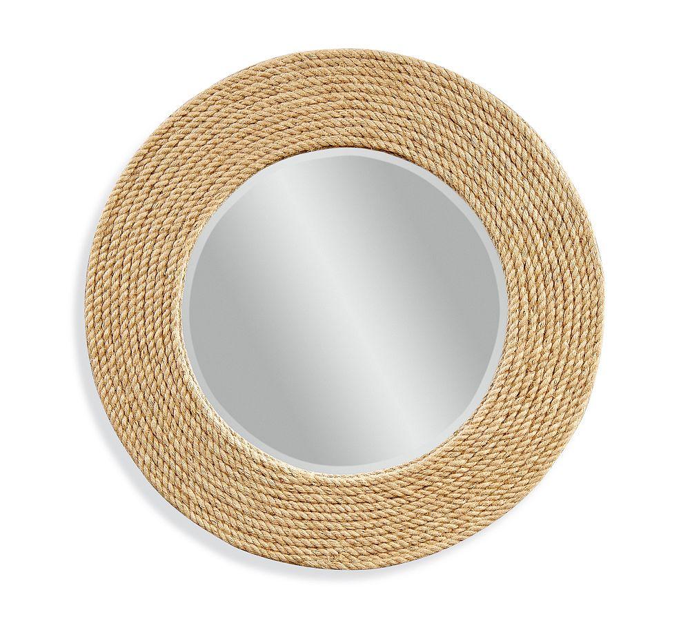 Cape Cod Rope Round Wall Mirror