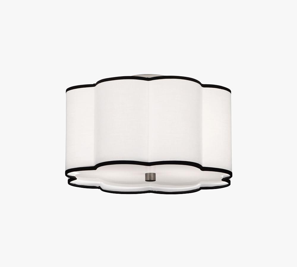 Tess Scalloped Flush Mount (16"-24")