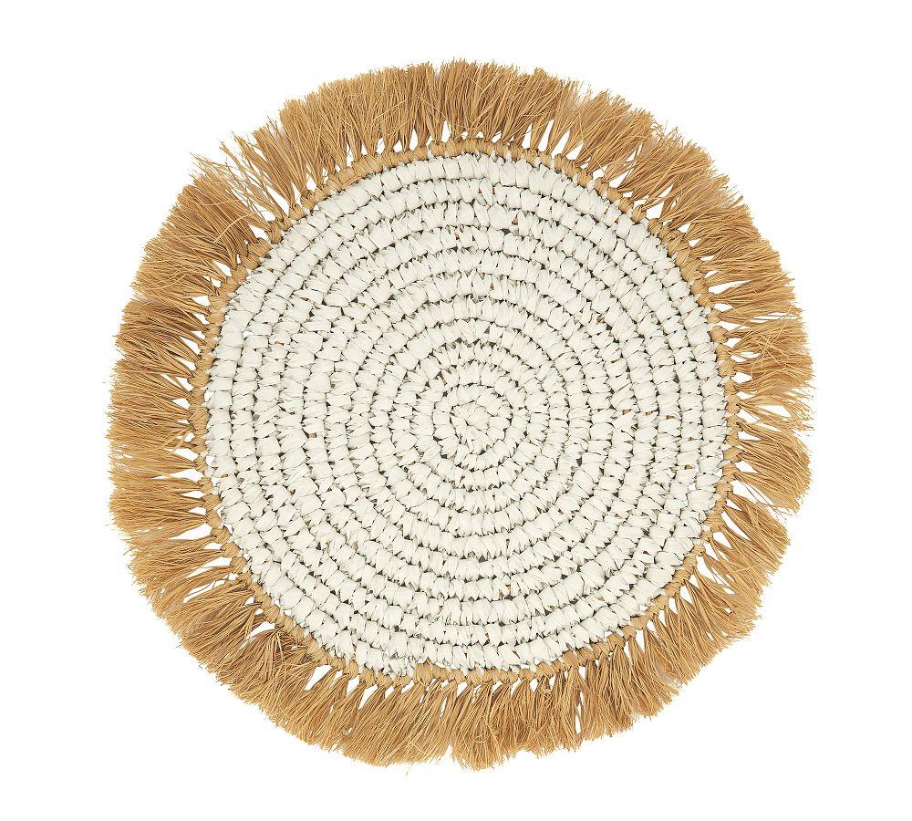 Raffia Placemats, Set of 4