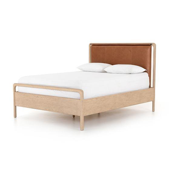 Tierney Leather Bed - King