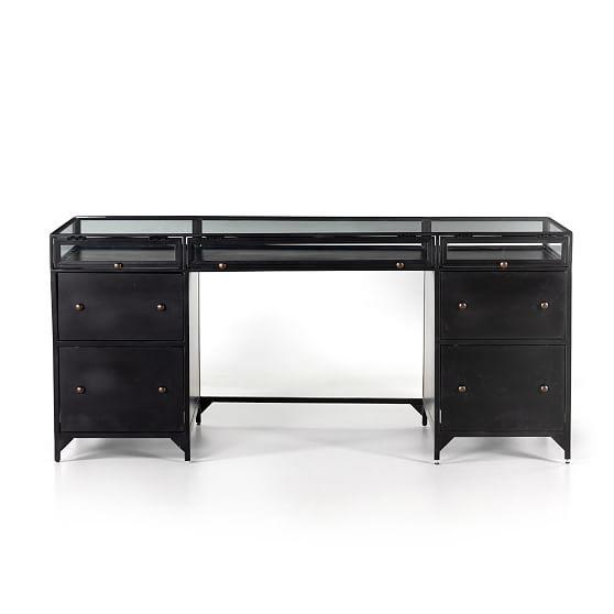 Malcom Executive Desk - Black