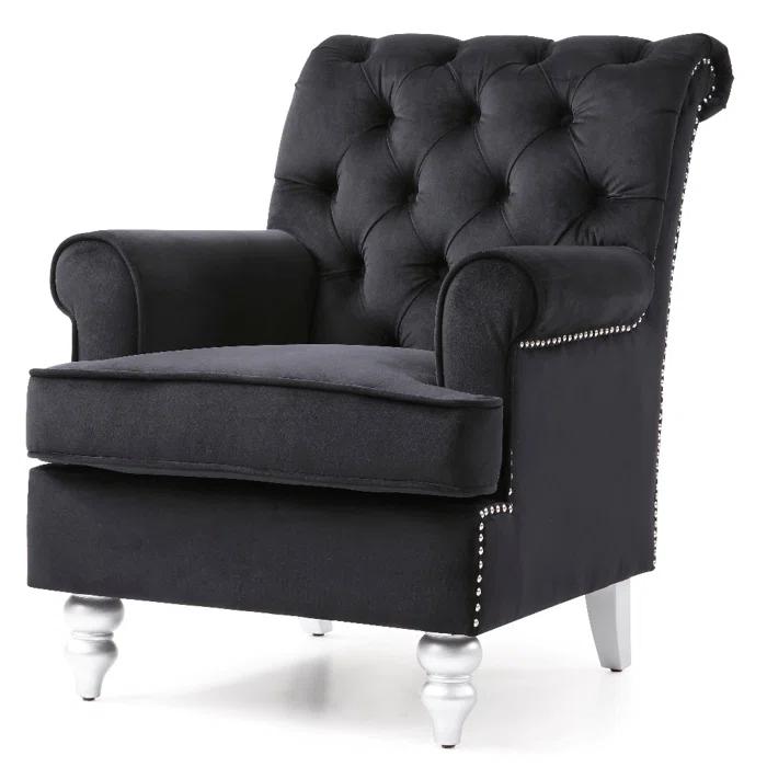 Dorado Velvet Chesterfield Chair