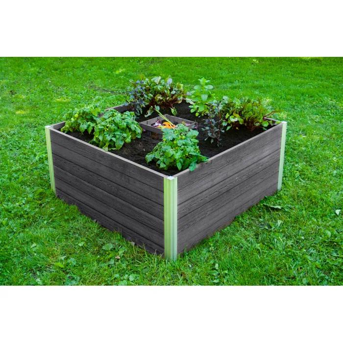 Vita Urbana Keyhole Composting Raised Garden Bed