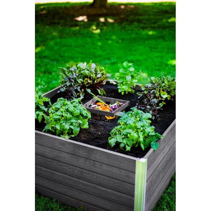 Vita Urbana Keyhole Composting Raised Garden Bed