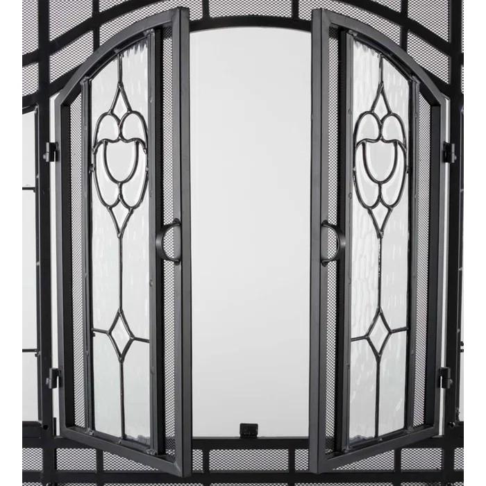Steel Fireplace Screen