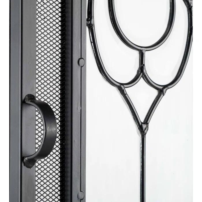 Steel Fireplace Screen