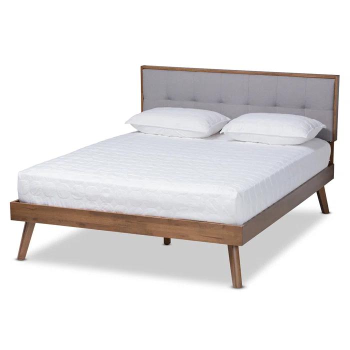 George Oliver Hephzibah Upholstered Platform Bed & Reviews | Wayfair