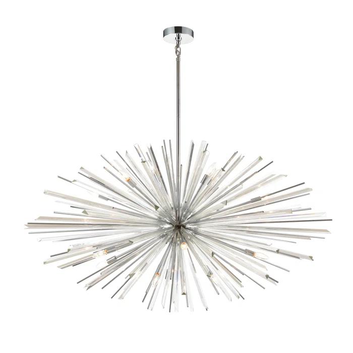 Palisades Ave 18 - Light Dimmable Sputnik Sphere Chandelier