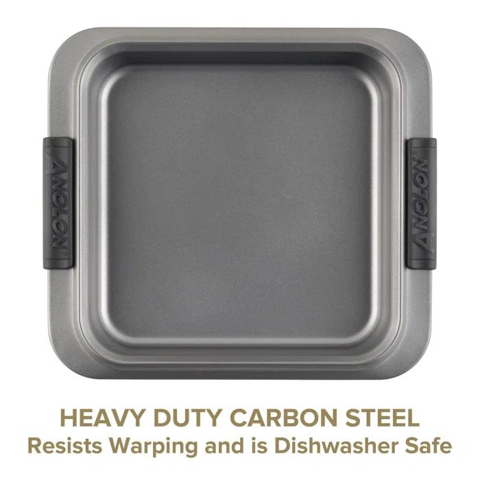 Anolon Advanced Nonstick Bakeware / Baking Set with Silicone Grips