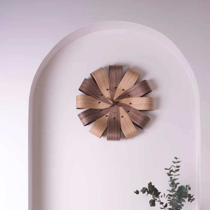 Solid Wood Wall Clock
