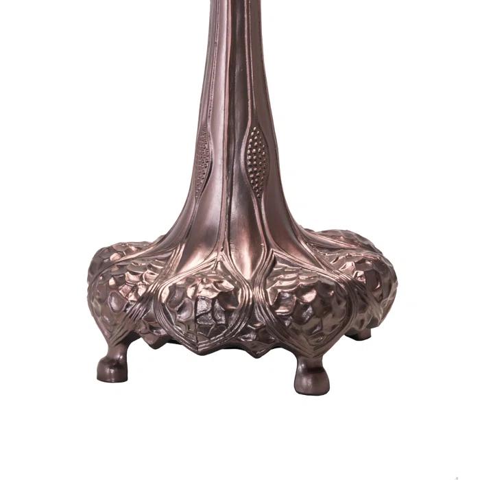 Meyda Tiffany & Stained Glass Metal Table Lamp