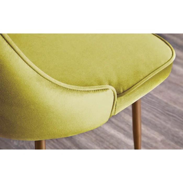 Stanca 20'' H Velvet Upholstered Side Chair