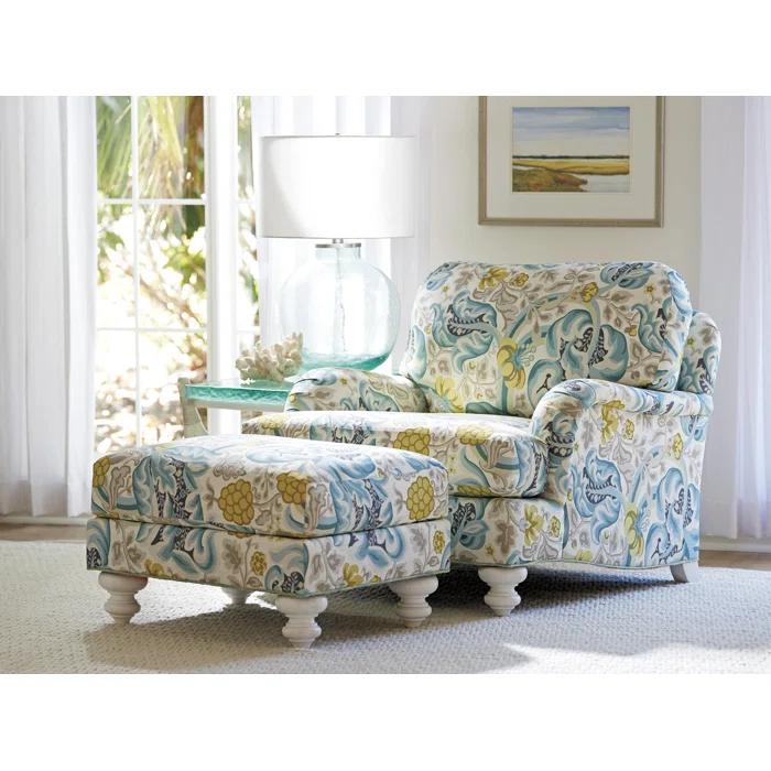 Ocean Breeze Gilmore Ottoman