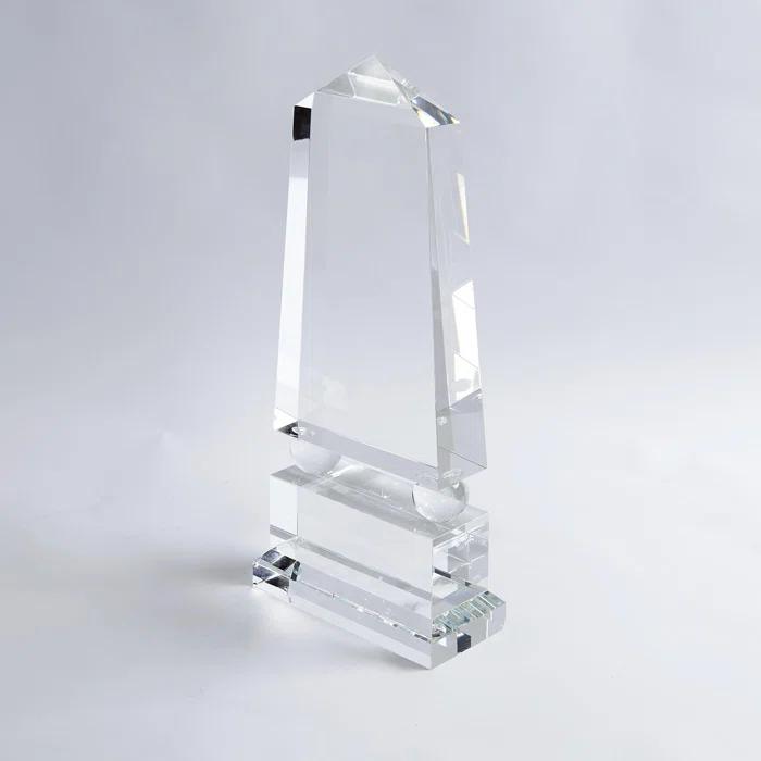 Global Views Crystal Obelisk-Wide