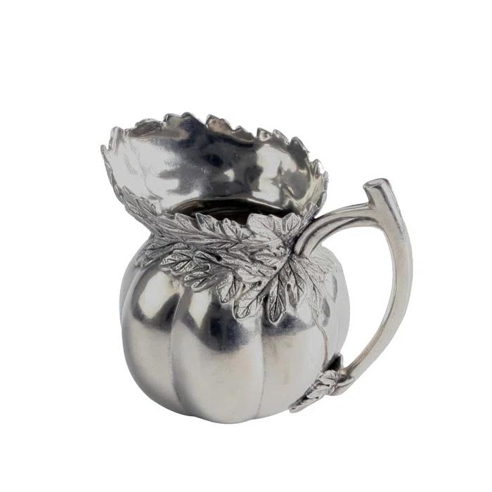 Vagabond House Farmer's Market Pewter Heirloom Tomato Pitcher