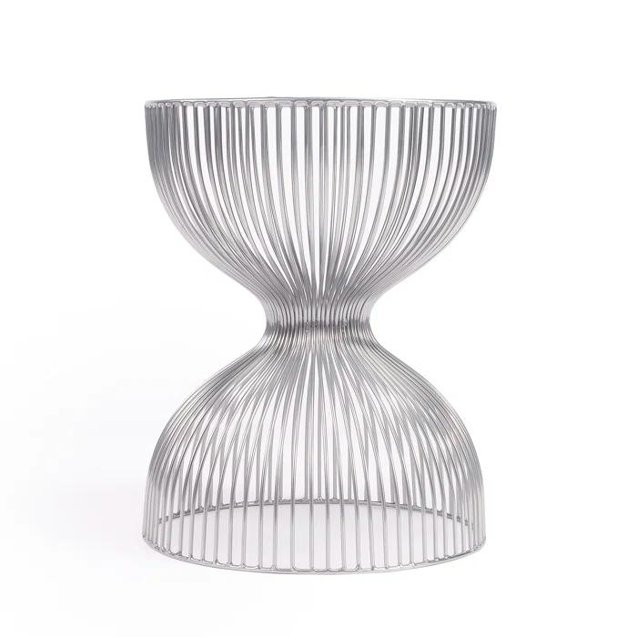 Butler Specialty Nicholas Silver Meatl End Table