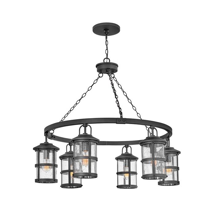 Lakehouse 12v Six-Light Outdoor Chandelier