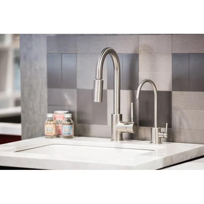 Lux Pull-Down Bar/Food Prep Kitchen Faucet