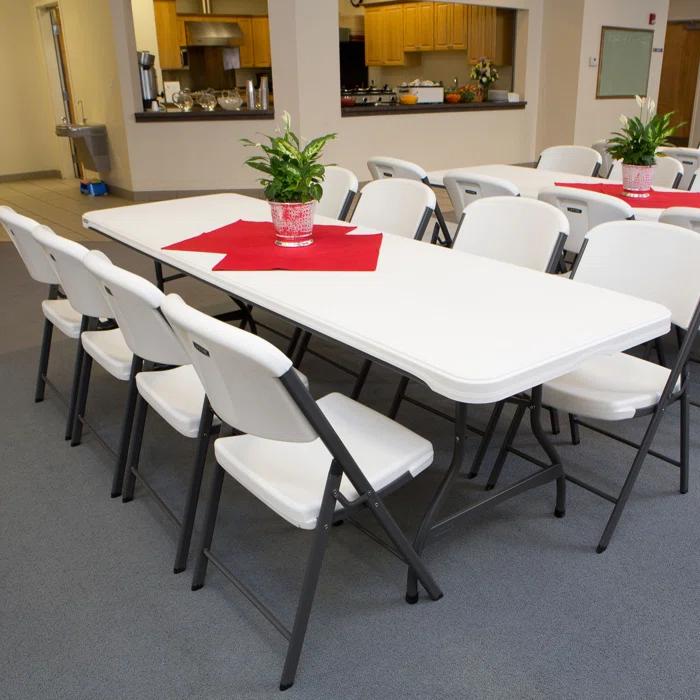 Lifetime 96'' Rectangular Portable Banquet Table