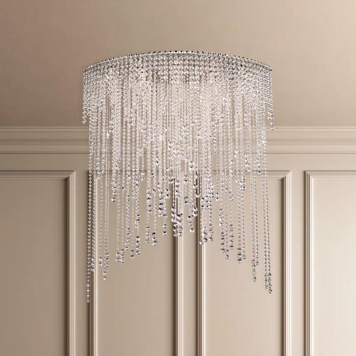 Chantant Crystal Flush Mount