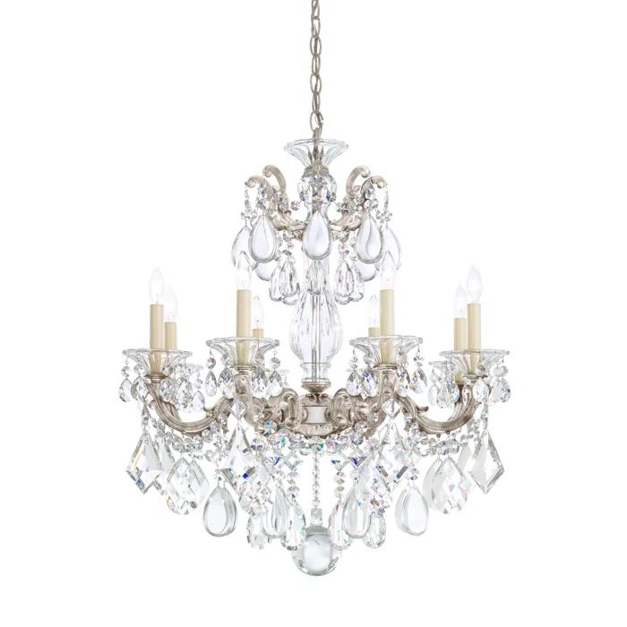 La Scala 8 - Light Glass Classic / Traditional Chandelier