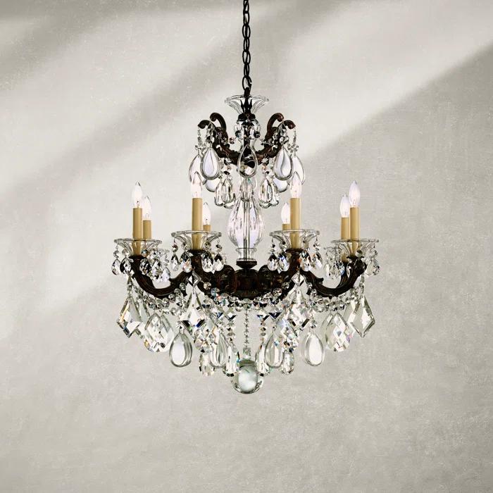 La Scala 8 - Light Glass Classic / Traditional Chandelier