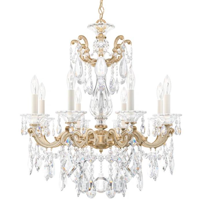 La Scala 8 - Light Glass Classic / Traditional Chandelier