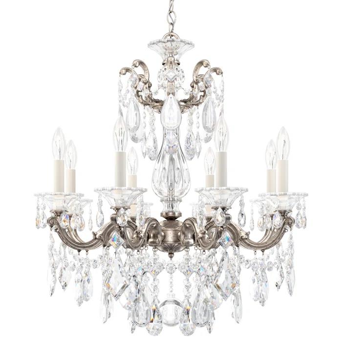 La Scala 8 - Light Glass Classic / Traditional Chandelier